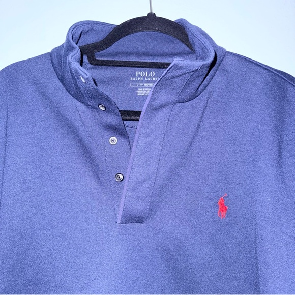 Polo Ralph Lauren |Men's Navy Blue Pullover - Picture 3 of 4